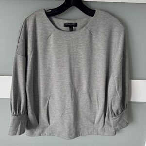 Banana Republic Factory Light Gray Top
